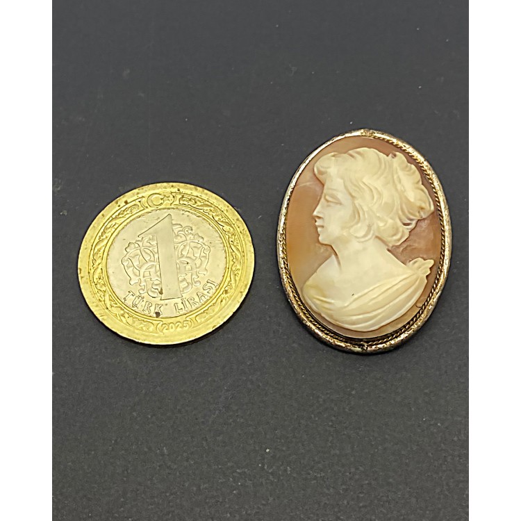 Cameo Broş & Kolye