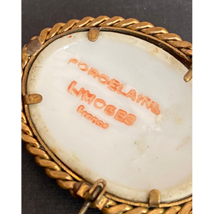 Limoges Dönem Broşu