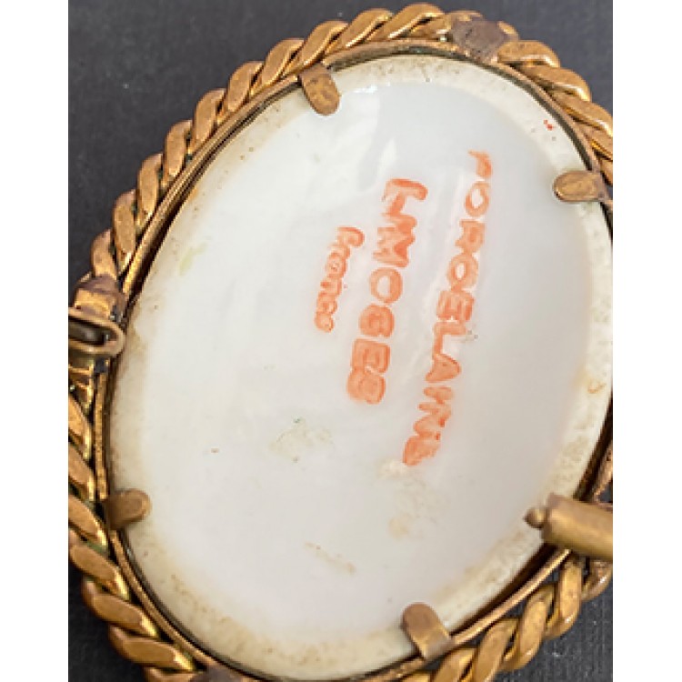Limoges Dönem Broşu