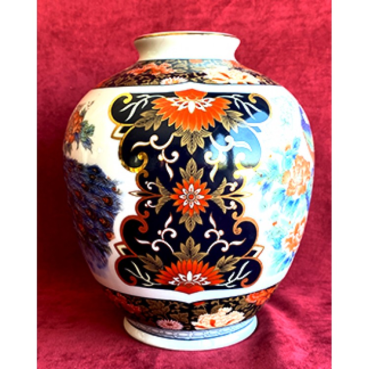 Japon Porselen Vazo Lotu