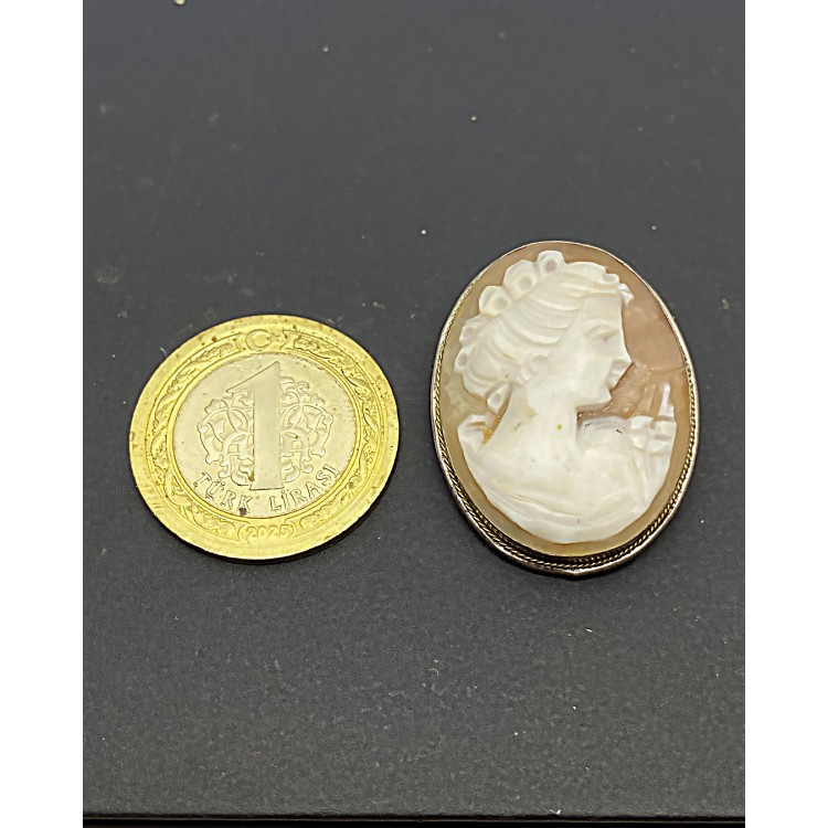 Cameo Broş & Kolye