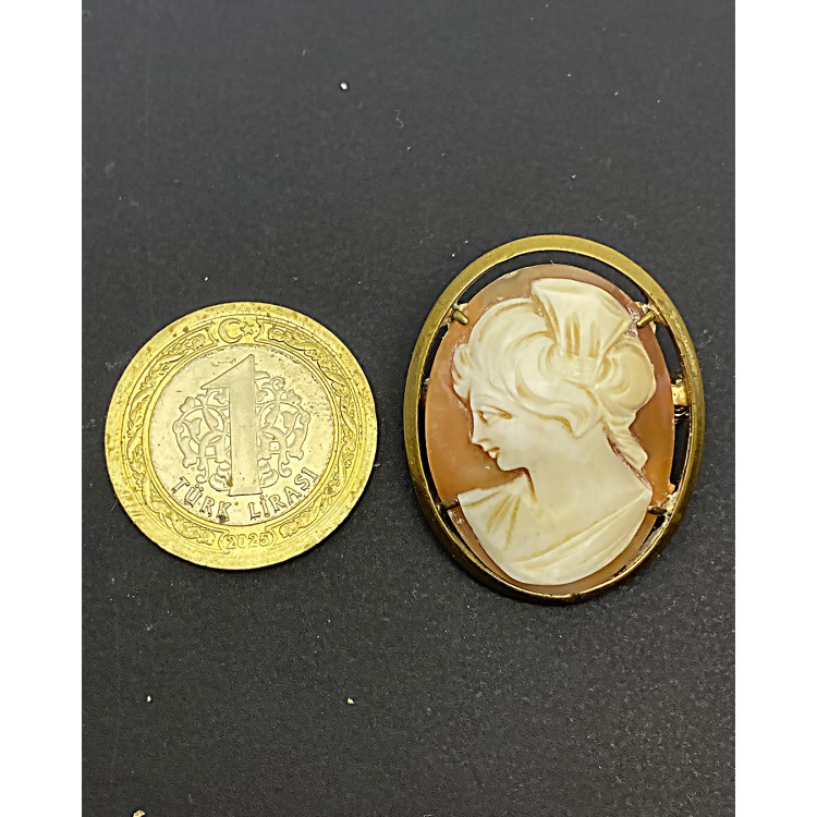Cameo Broş & Kolye