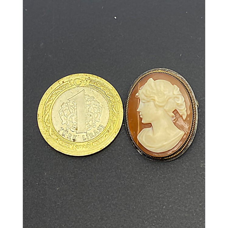 Cameo Broş & Kolye